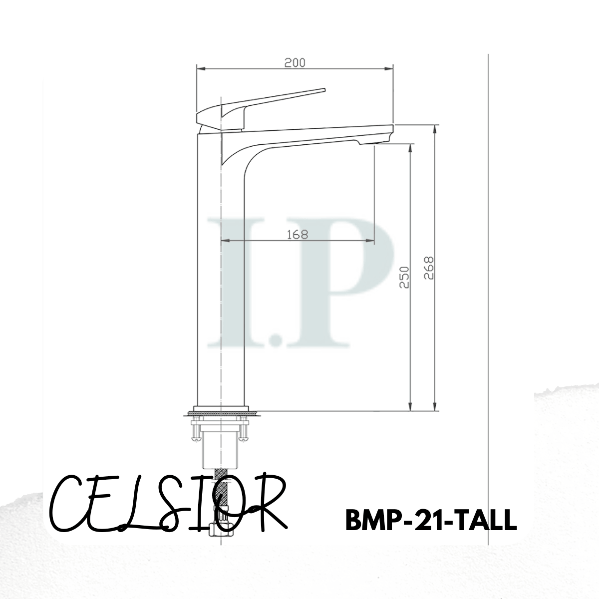 Celsior Tall Basin Mixer Spec