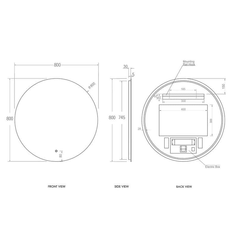 Purchasing led mirrors? Why not trying infinity plus bathrooms' easy and smooth experience?