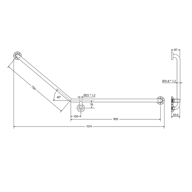 Infinity Plus bathrooms that offer the full range of fienza rail products