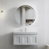 Infinity Plus Bathrooms supplies Hampton Mark II Matte Grey 900 Vanity