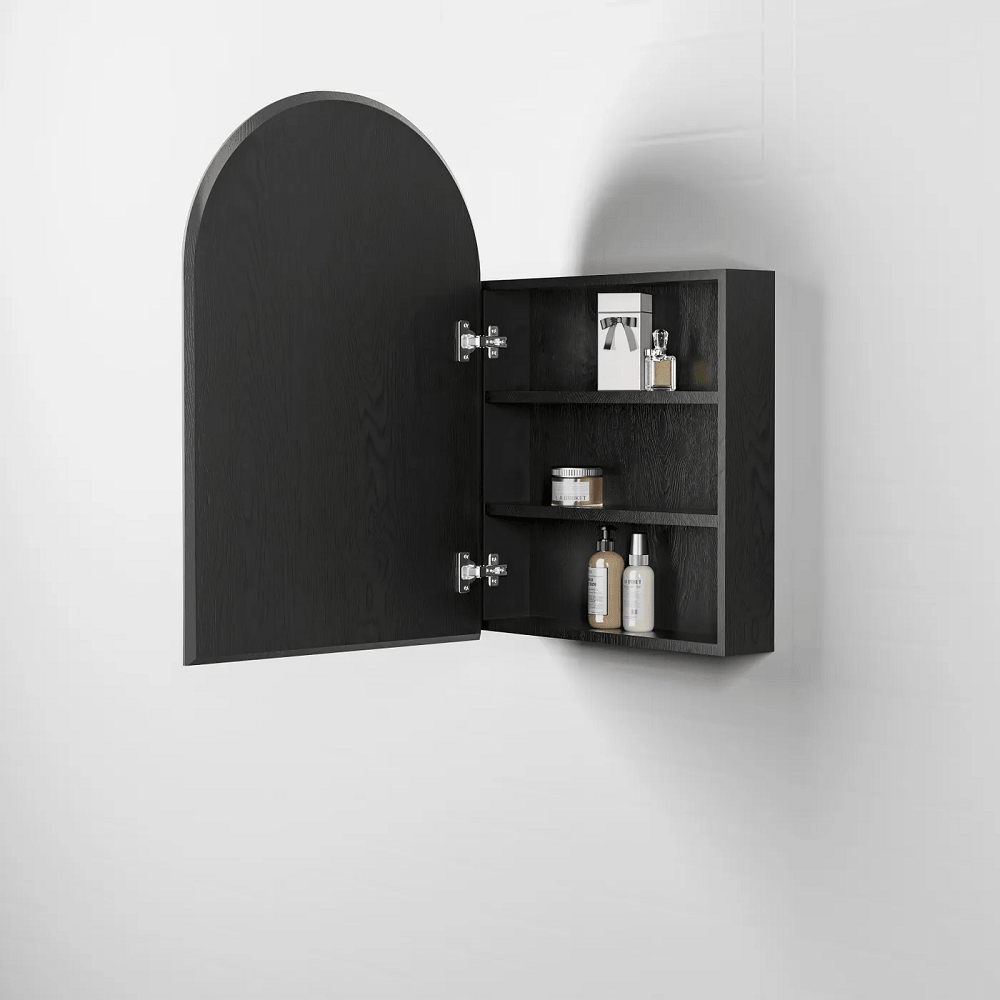 Archied mirror shaving cabinets available from Infinity Plus Bathrooms now