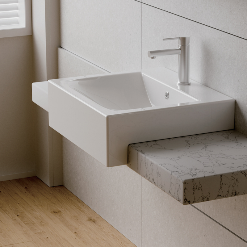 Fabbris Semi Inset Basin from Infinity Plus Bathrooms