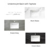 Infinity Plus Bathrooms offers the latest designs of undermount vanity tops in Bayswater
