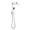 Square shower set without rail from Infinity Plus bathrooms in Melbourne