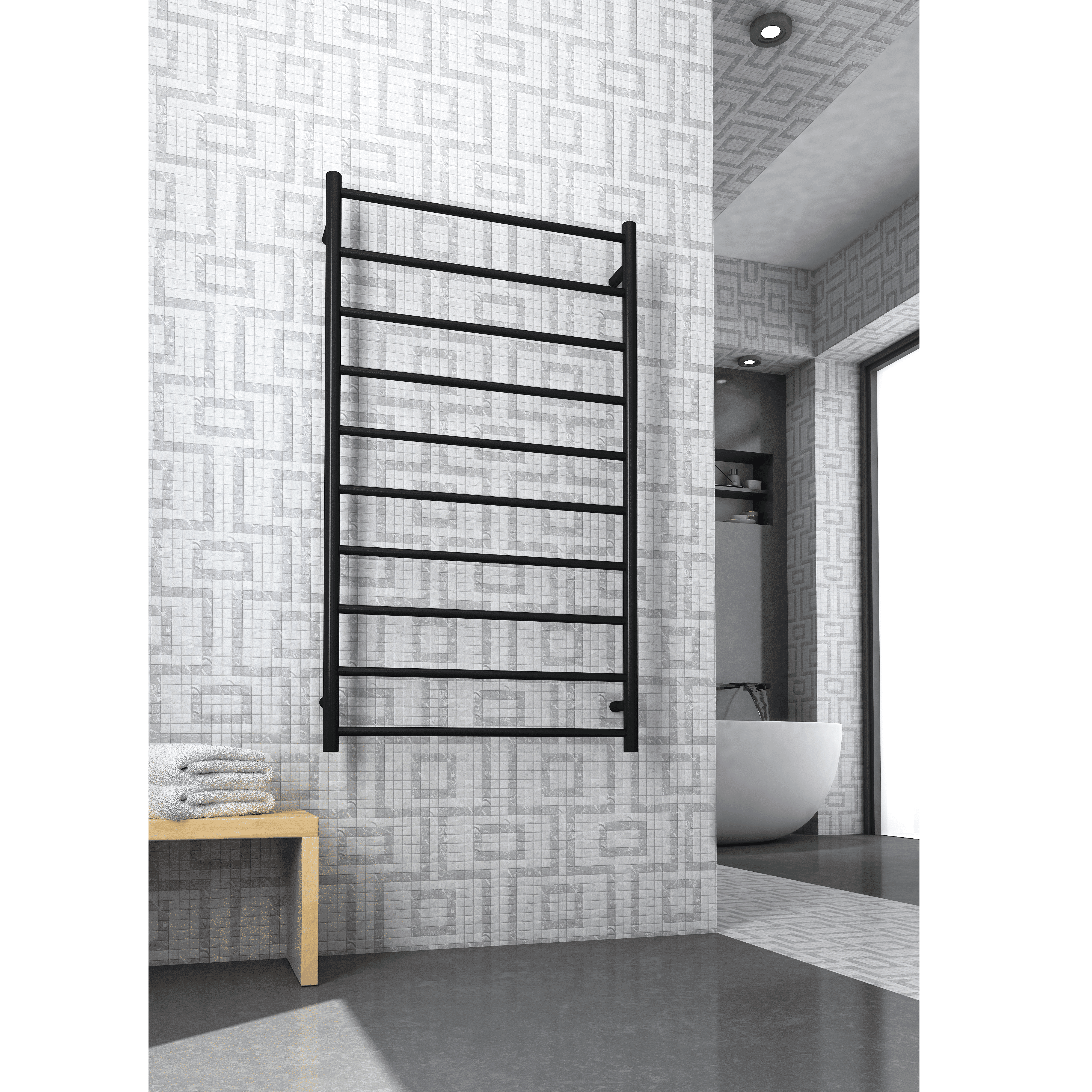 The vast range of heated towel ladders from Inifnity Plus bathrooms in Melbourne