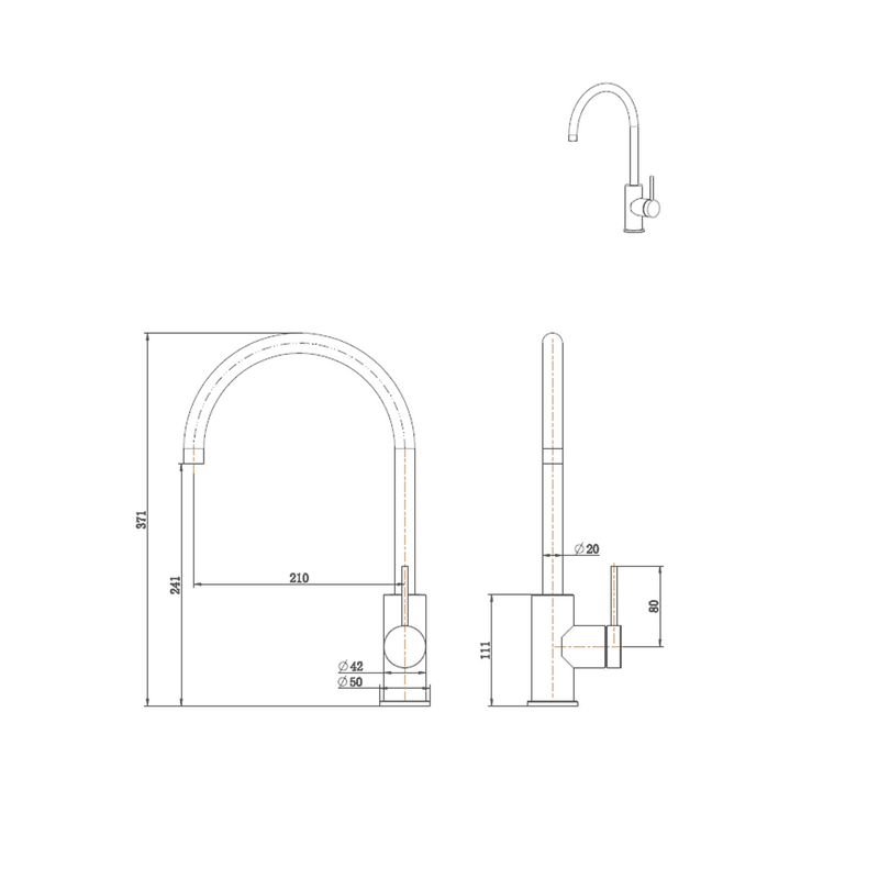 No place else than Infinity plus bathrooms that offers the full range of Mica tapware products