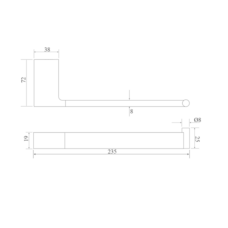 No place else than Infinity plus bathrooms that offers the full range of Milos tapware products