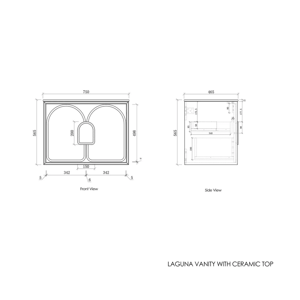 No place else than Infinity plus bathrooms that offers the full range of LAGUNA products
