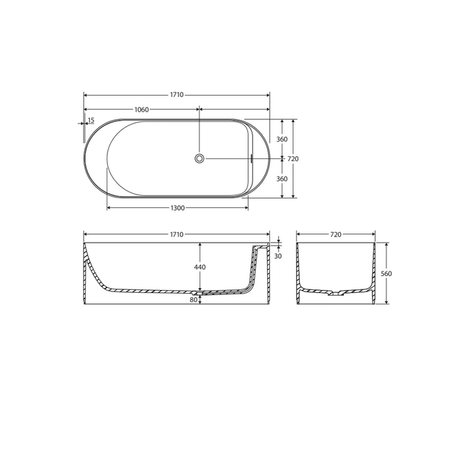 Infinity plus bathrooms that offer the full range of OPAL products