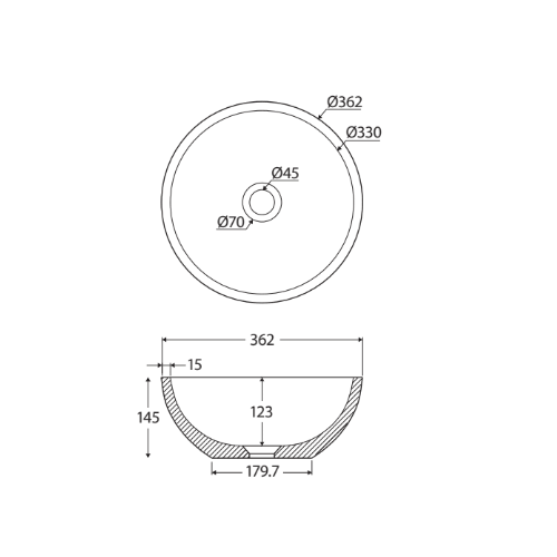 Infinity plus bathrooms that offer the full range of ALBA products