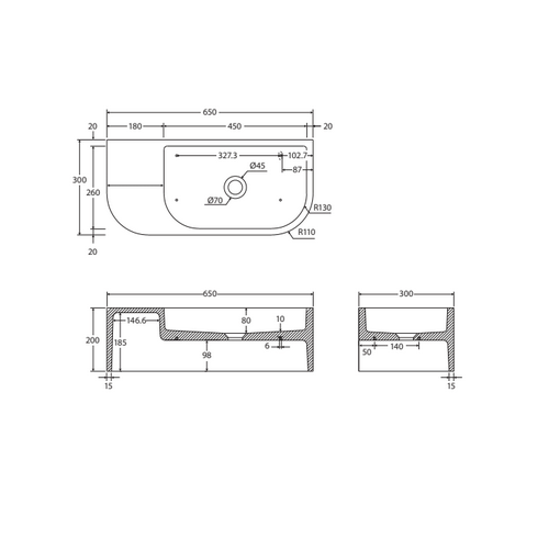 Infinity plus bathrooms that offer the full range of Blanca products
