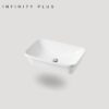 Infinity Plus Bathrooms offers a premium range of semi-inset basins that cater to diverse design preferences and needs. Semi-inset basins provide a balance between above-counter and under-mounted basin styles, providing more space while retaining the above-counter look.