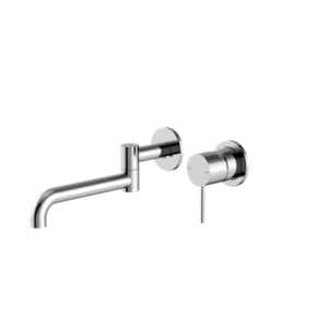 Infinity Plus bathrooms that offer the full range of MECCA wall basin mixers from Nero Tapware products