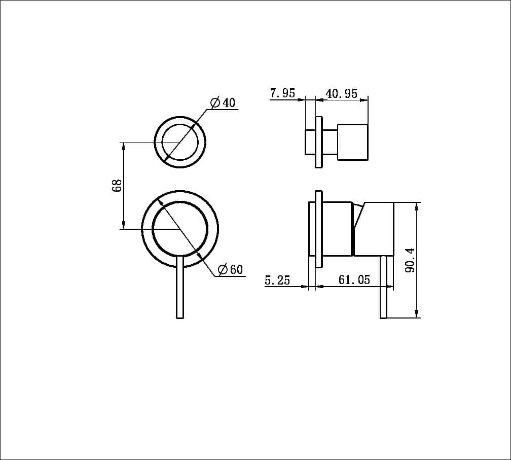 Infinity Plus bathrooms that offer the full range of MECCA wall basin mixers from Nero Tapware products