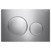 GEBERIT | Geberit Sigma 20 Round Button Flush Plate, Chrome/Matte Chrome Trim