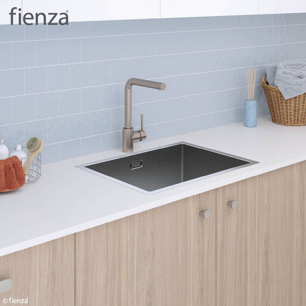 Fienza | Hana 50L Laundry Sink with Overflow 580*445mm