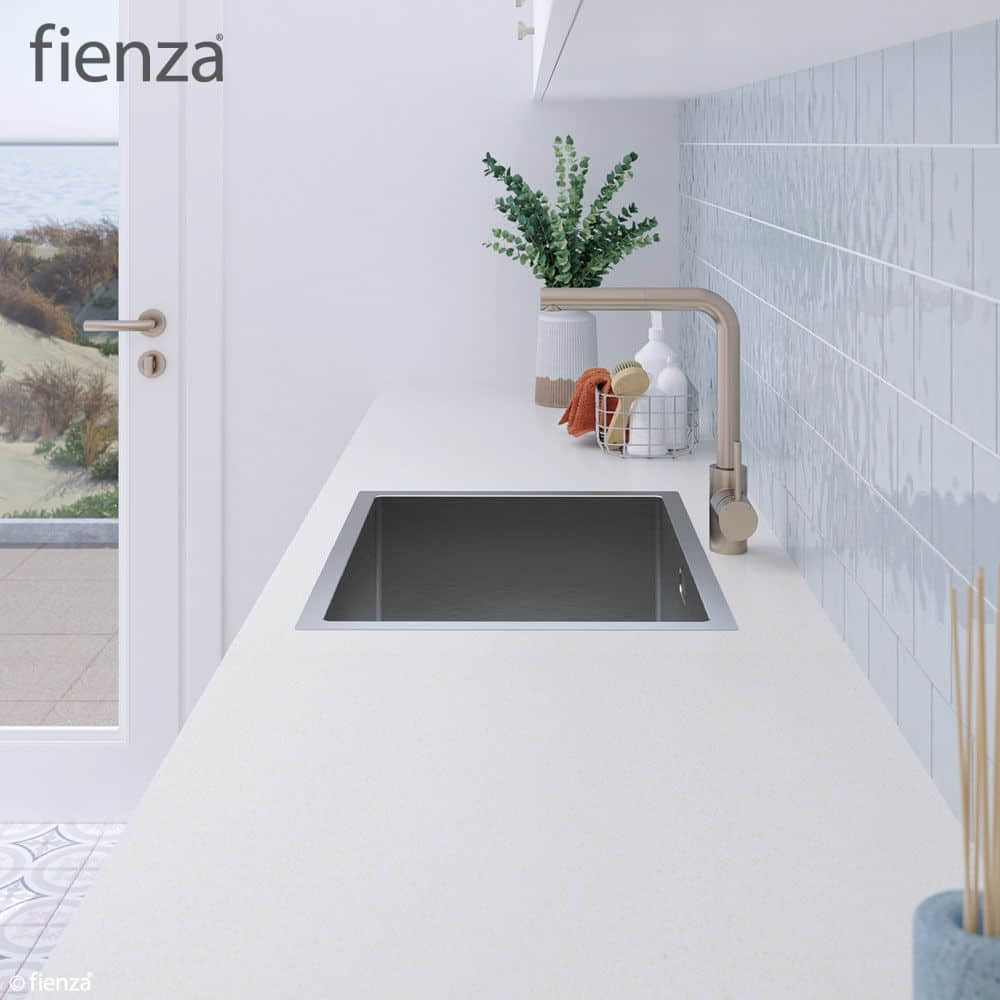 Fienza | Hana 50L Laundry Sink with Overflow 580*445mm