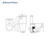 Johnson Suisse | Emilia MK II Back To Wall Rimless Toilet Suite With Slim Seat